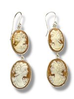 Orecchini Mandile 1922 Donna Cammei  in Argento Conchiglia 2MORCM3 - 2MORCM3